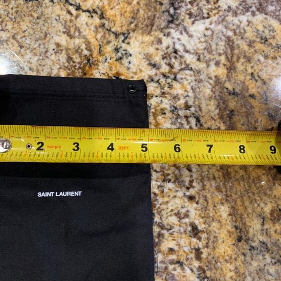 SAINT LAURENT JEWELRY mini dust bags 100% NEW, authentic & UNUSED! - Picture 3 of 5